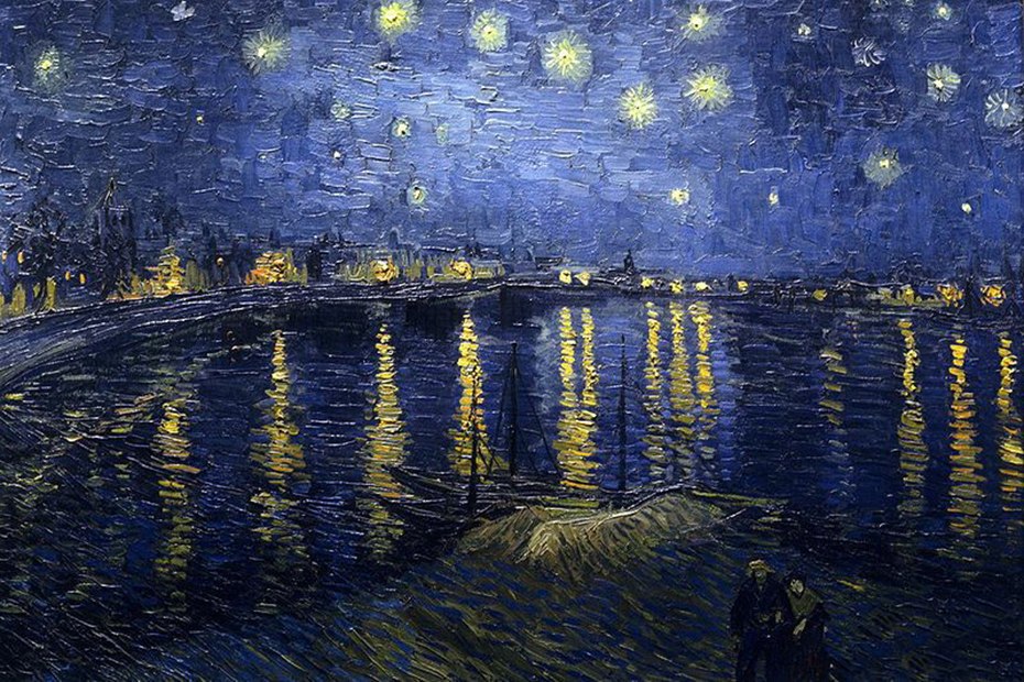 Starry Night Over the Rhone - Van Gogh – All Diamond Painting