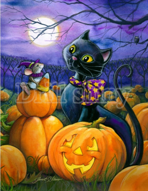 Pumpkins & Halloween DIY Diamond Paintings - Painting 7 /