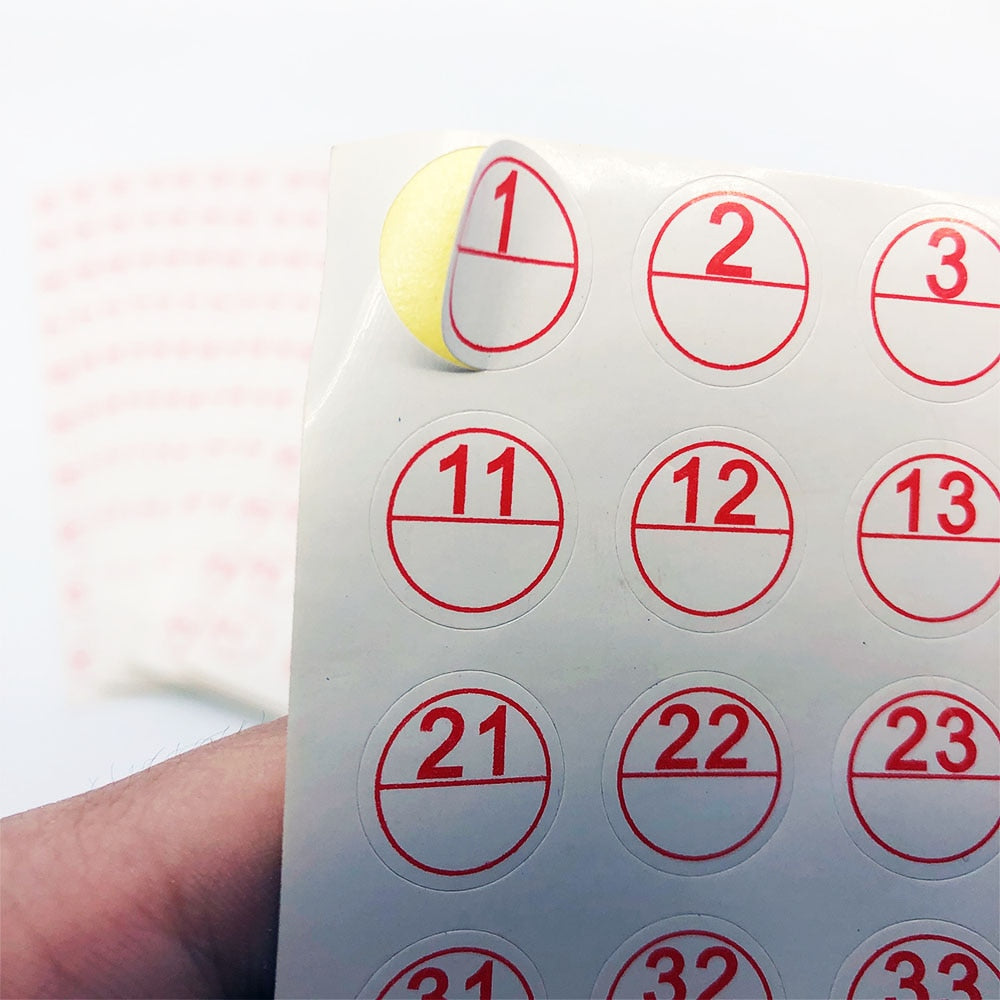 Stickers for Labeling Diamonds Containers