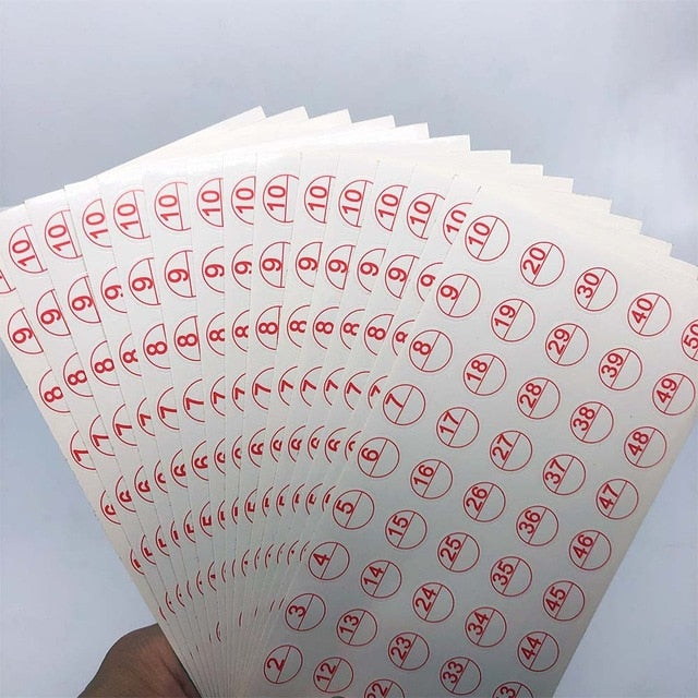 Stickers for Labeling Diamonds Containers