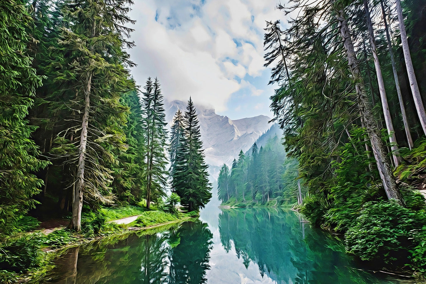 Quiet Mountain Lake