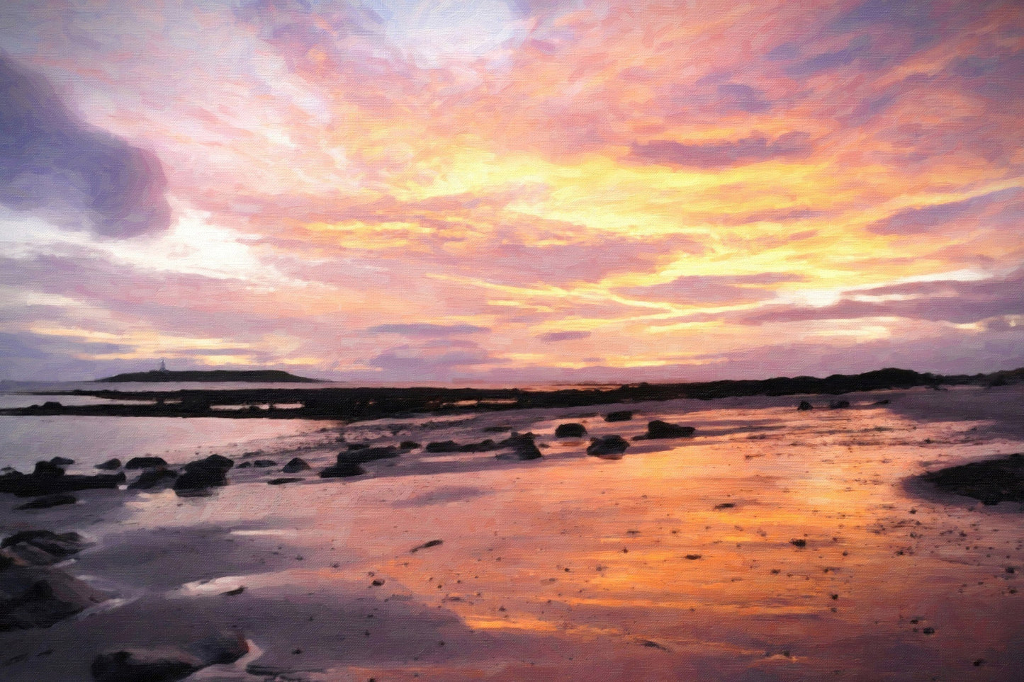 Soft Golden Sunrise