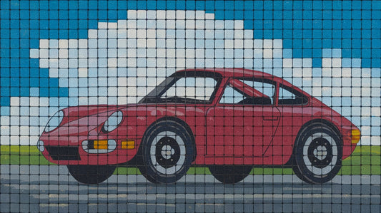 Car-Themed Diamond Painting