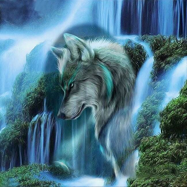 Wolf Diamond Paintings