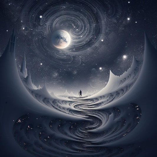 Man floating in space diamond painting kit by All Diamond Painting