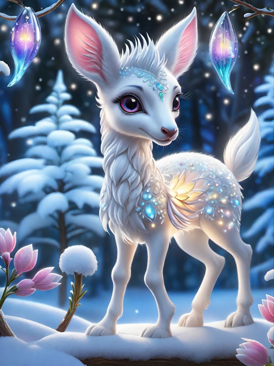 Beautiful Glowing Deer 