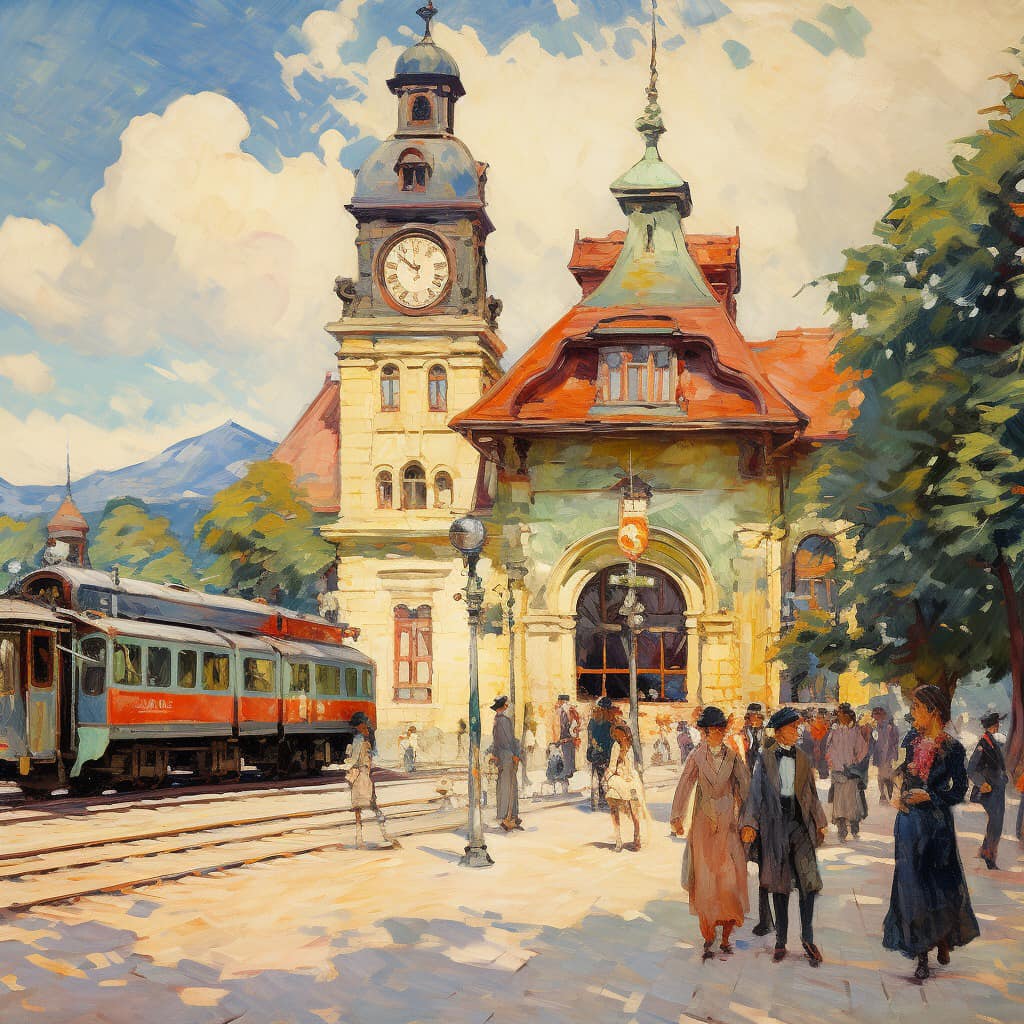 Clock Tower painting by Diamond