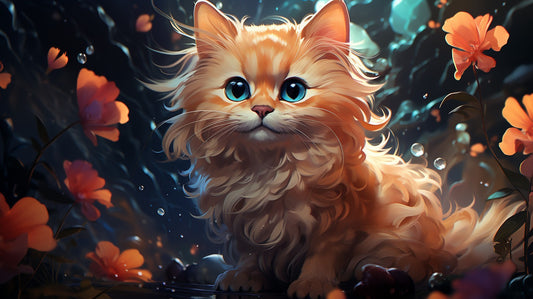 Cat Exploring the Depths of the Jungle