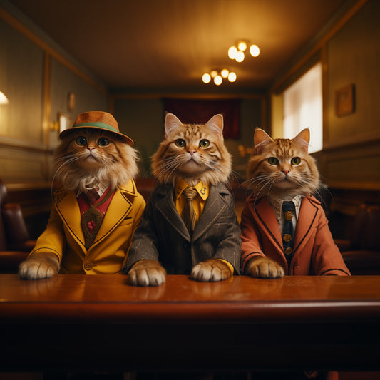 Cats Gather for a Purr-fect Meeting