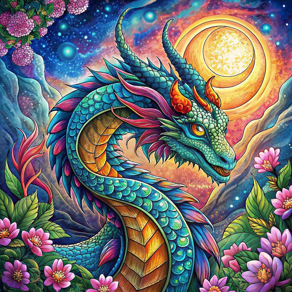 Colorful Dragon's Mountain Realm