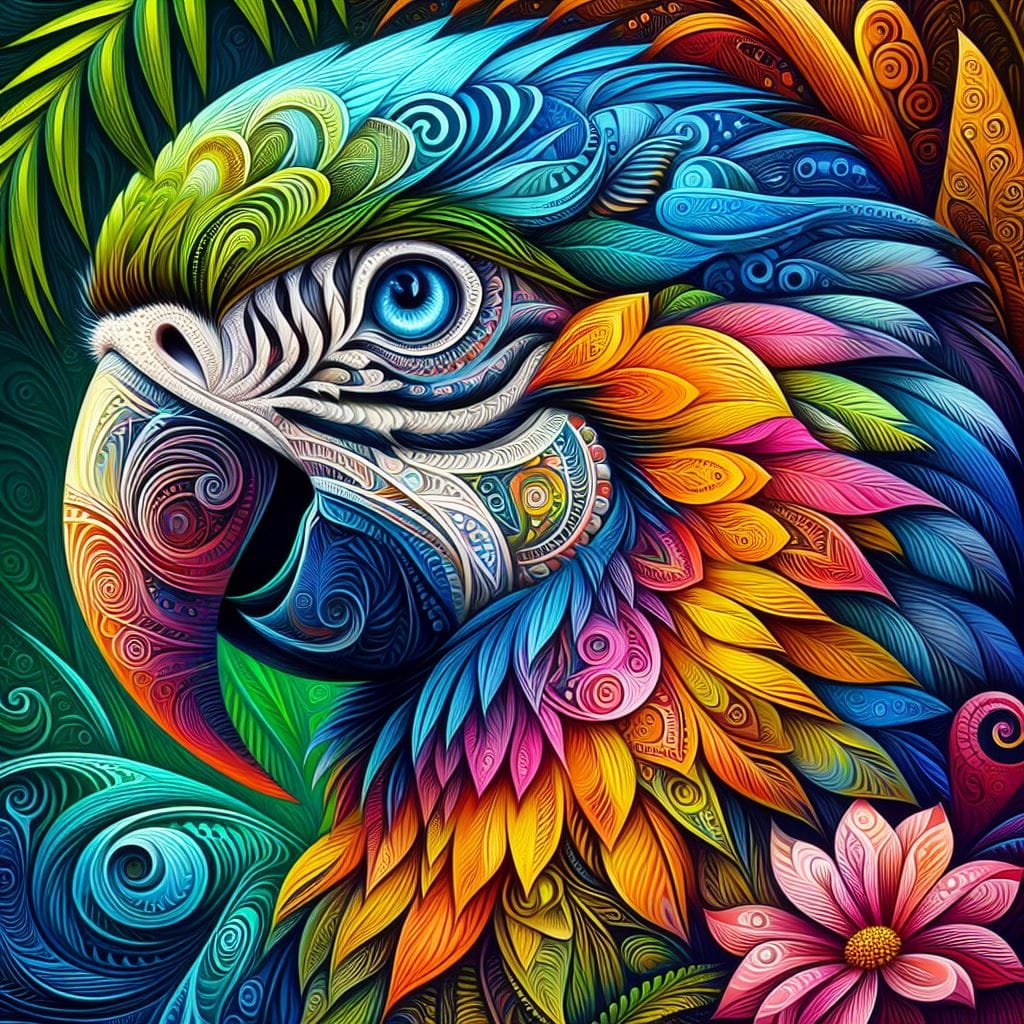 Colourful Parrot