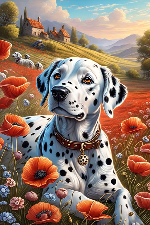 Dalmatian, Dashing and Dotted