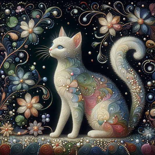 Elegant & Surreal Cat