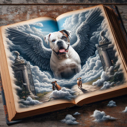 Flying Bulldog in Books Adventures