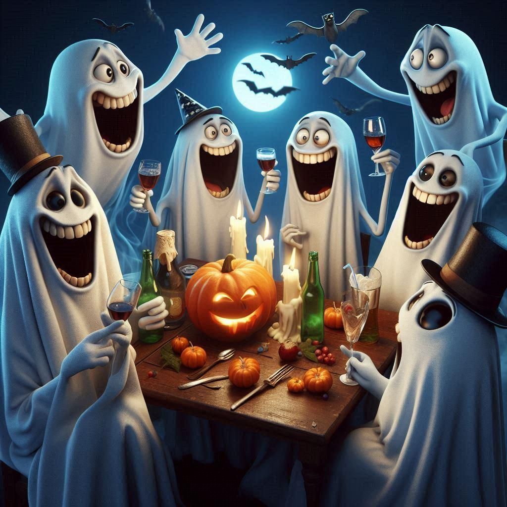 Funny Ghost Party