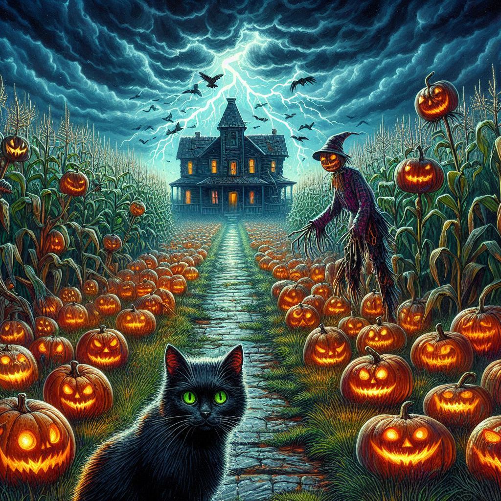 Halloween Night at the Witch's House