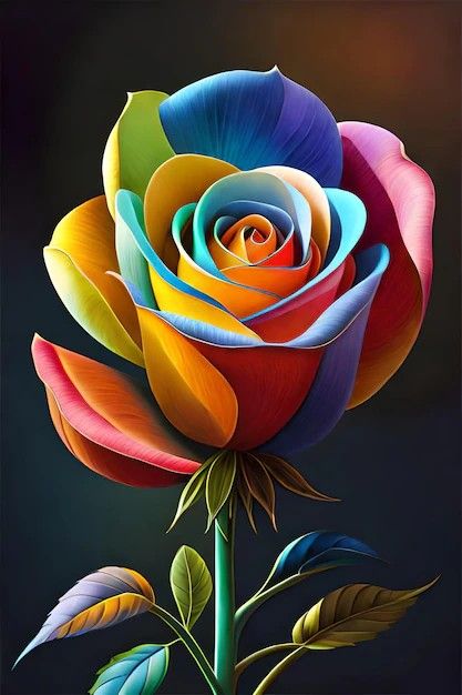 Multicolor Rose_s Splendor