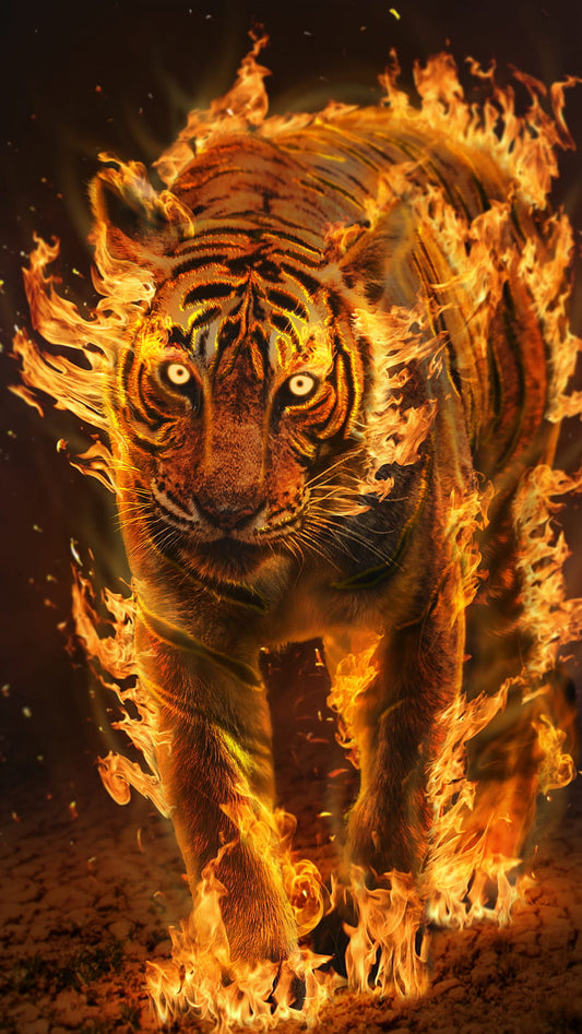 Raging Fire, Burning tiger