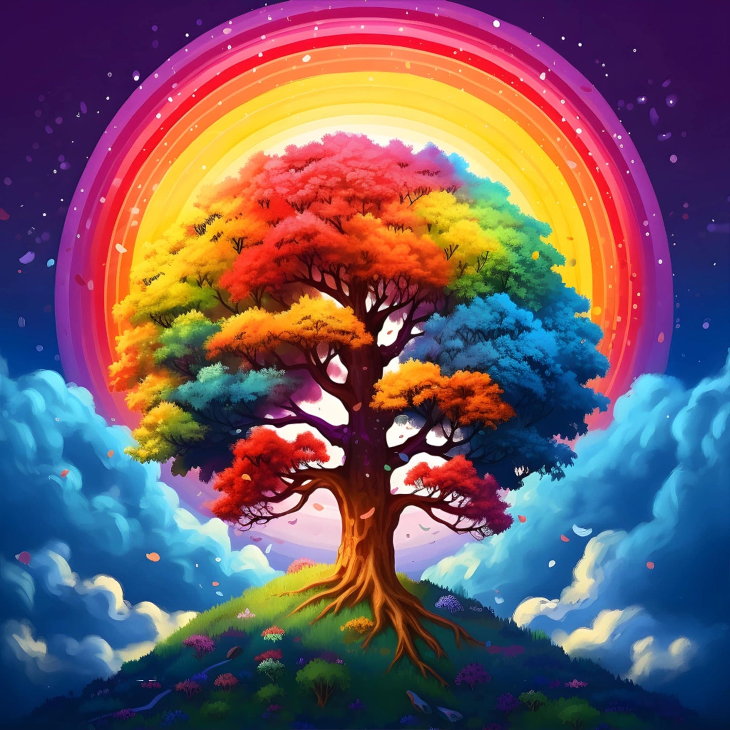 Megical Rainbow Tree