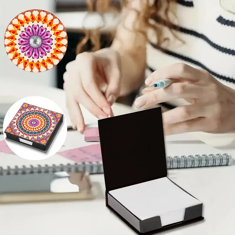 Mandala Paper Flip Label Box Diamond Painting