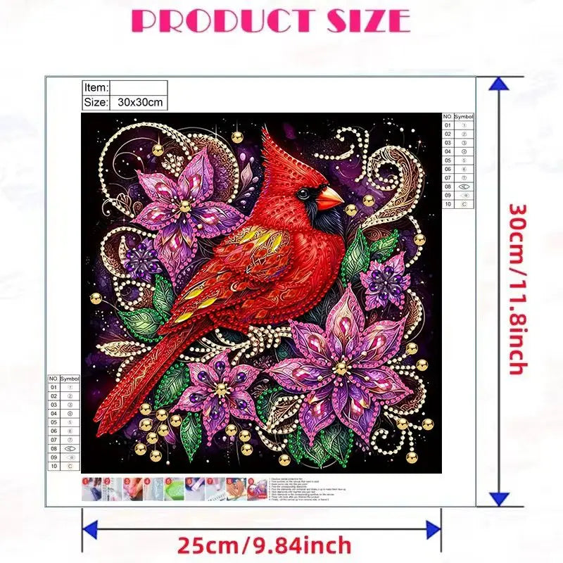 Cardinals Special Diamond Painting