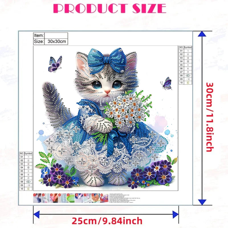 Cutie Kitten Special Diamond Painting