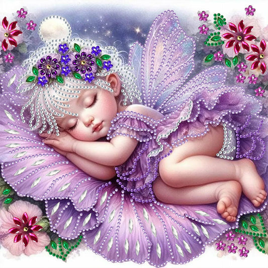 Sleeping Angel Special Diamond Painting