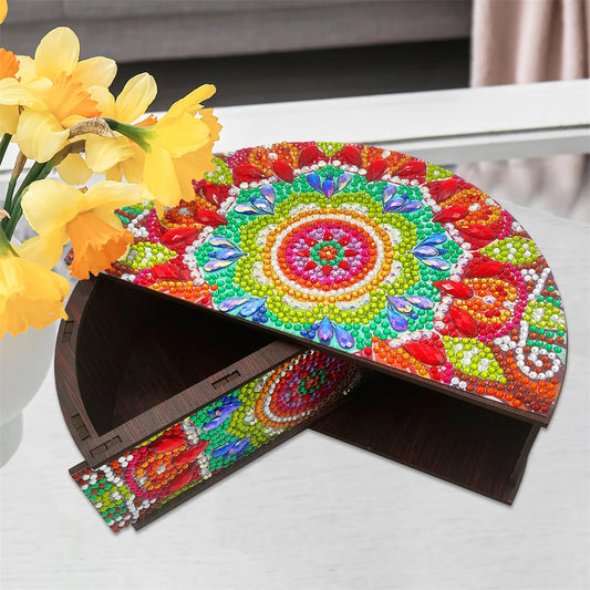 Mandala Diamond Painting Jewelry Box