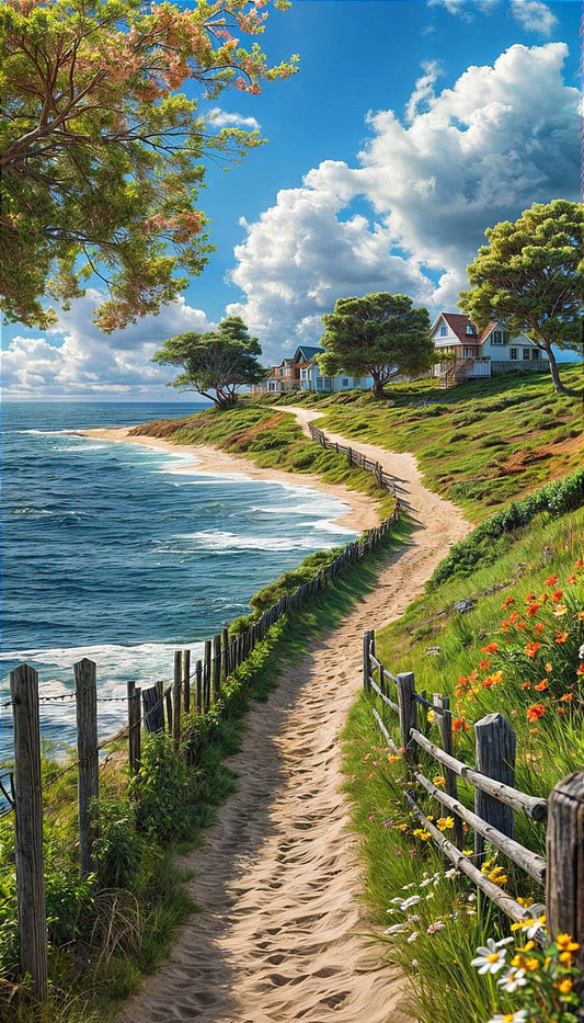 Sandy Trail to Oceanfront Living