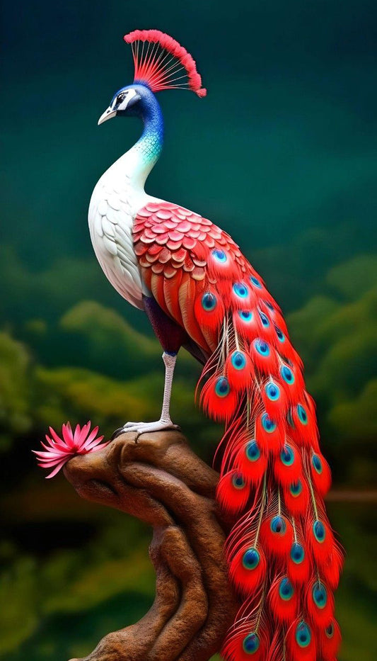 Scarlet Beauty Peacock