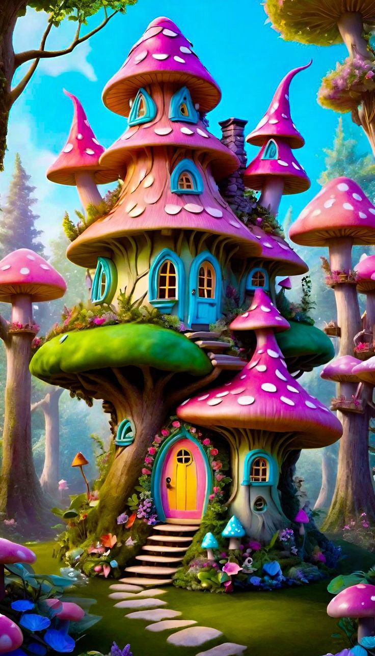 Secret Realm of Mushroom Fairies 