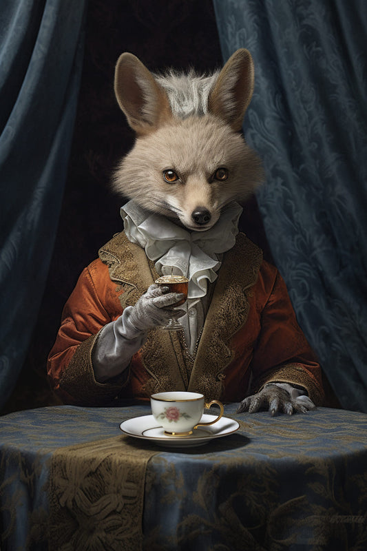 The Fox Portrait Diamond Painting