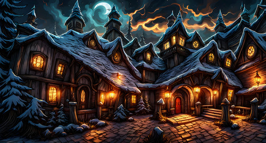 The Haunting Aura of the Mysterious Buildings