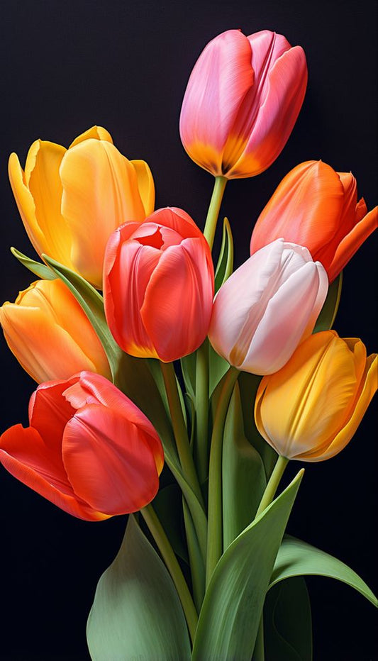 Tulips Nature_s Elegance
