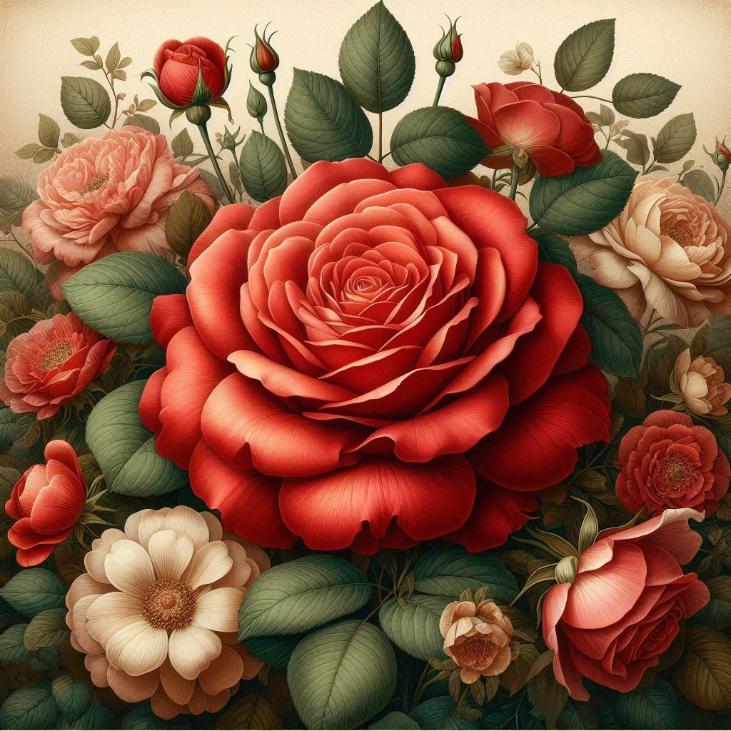 Vintage Roses' Enduring Beauty 