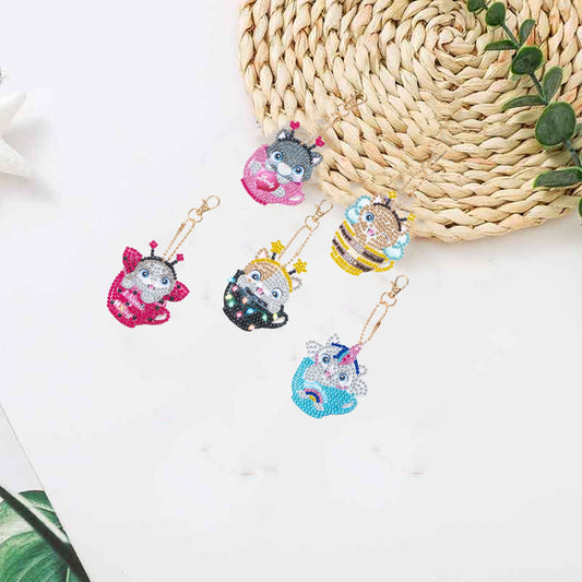 Baby Cats - Diamond Painting Keychains