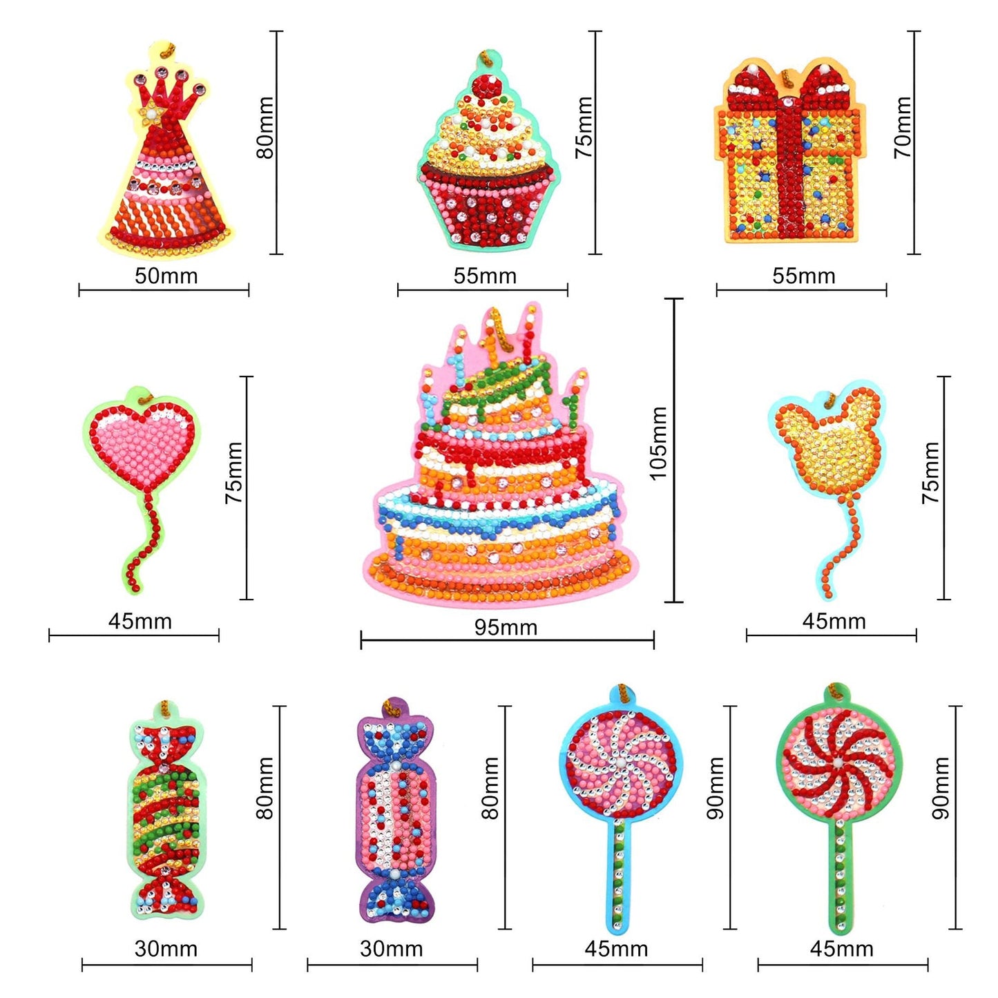 Sweets Christmas Charms - Paint by Diamonds