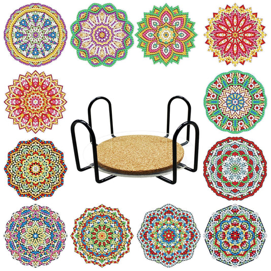 Mandala Diamond Painting Table Coasters
