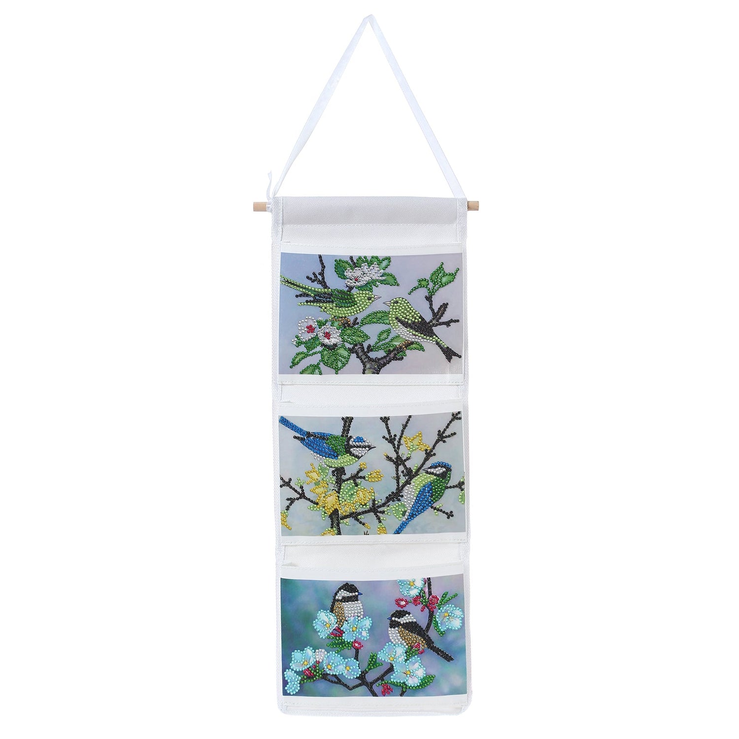 Colorful Birds Diamond Painting Storage Bag