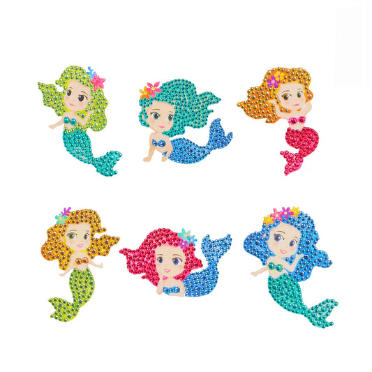 Colorful Mermaid - Diamond Painting Stickers