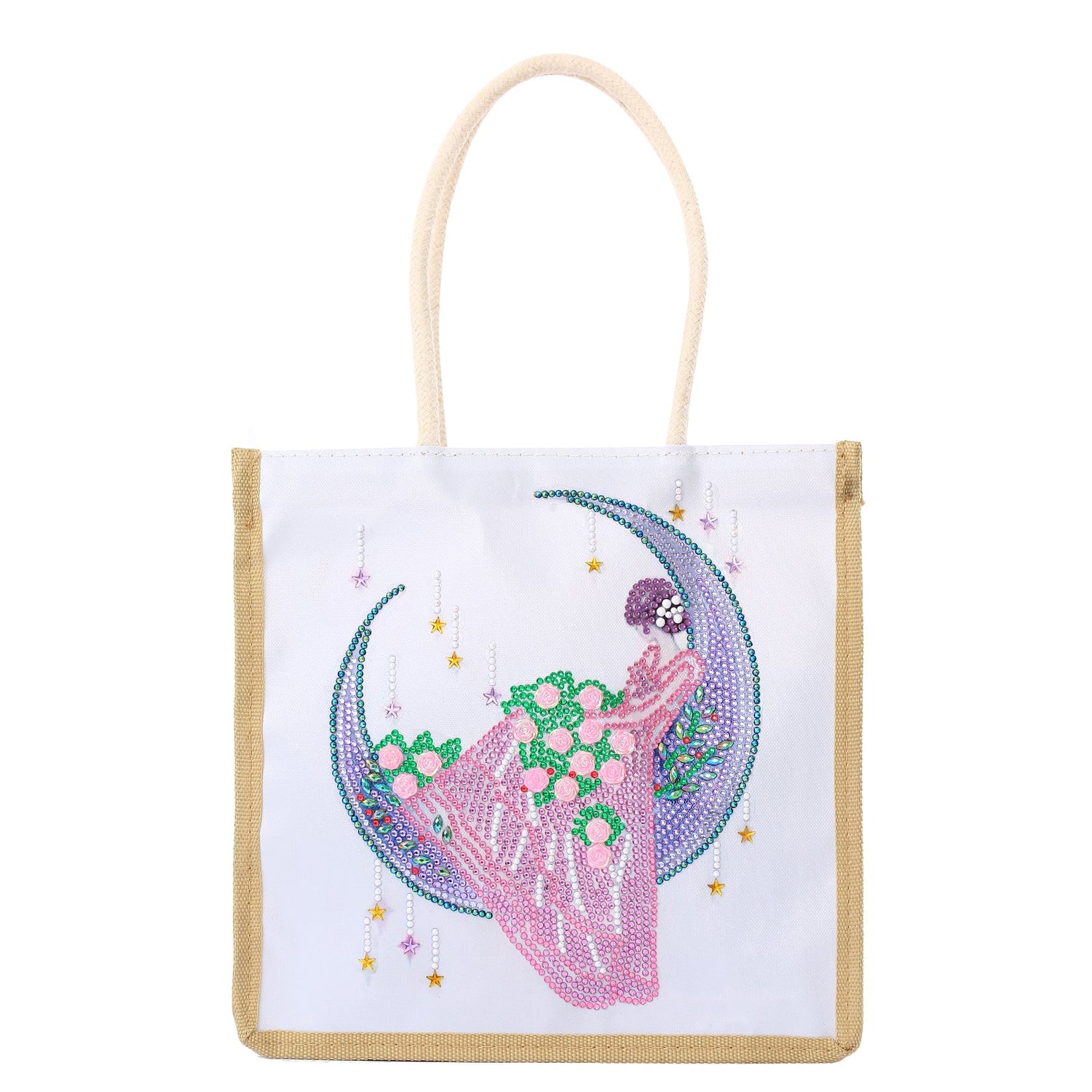 Moon Bride - Diamond Painting Shopping Bag