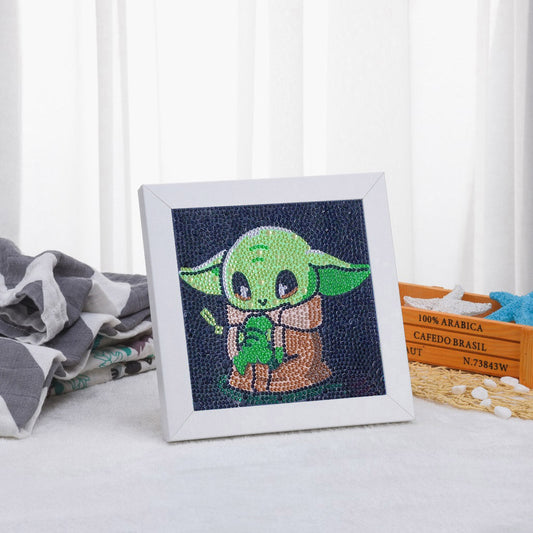Cute Baby Yoda-Special Diamond Painting