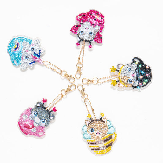Baby Cats - Diamond Painting Keychains