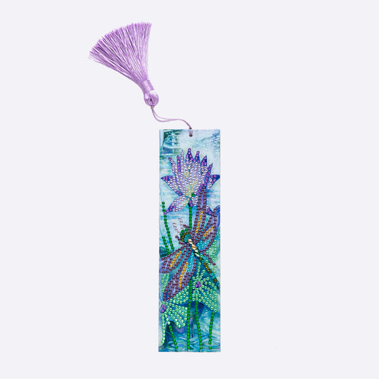 Dragonfly on Purple Flower