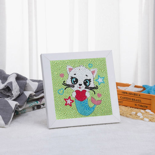 Mermaid Cat - Special Diamond painting