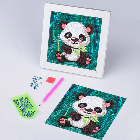 ZTANRWQ Diamond Painting Bambini - Kit - Panda Per