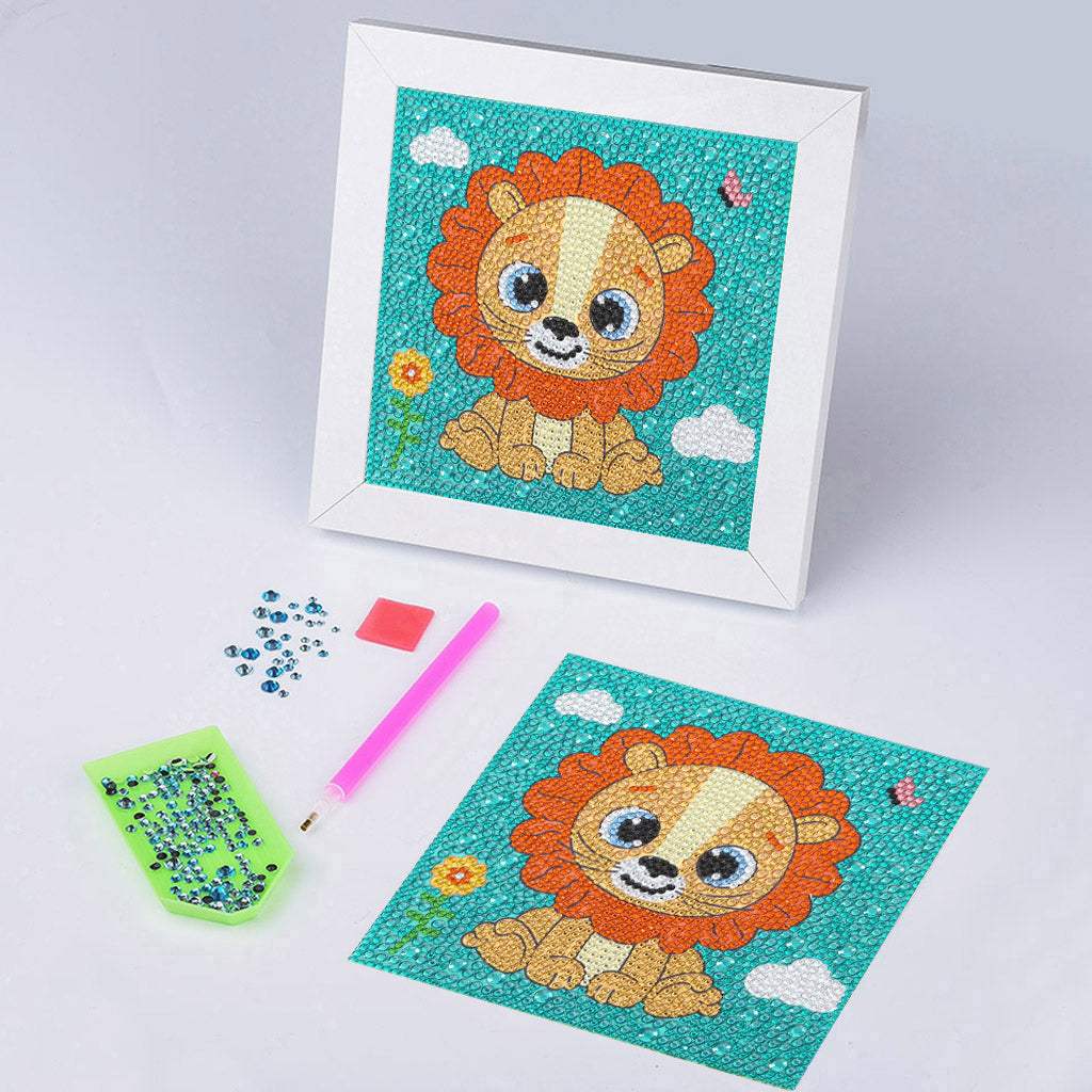 Baby Lion - Special Diamond painting