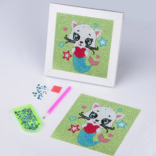 Mermaid Cat - Special Diamond painting