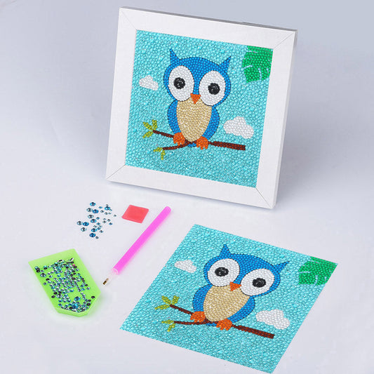 Baby Owl - Special Diamond painting
