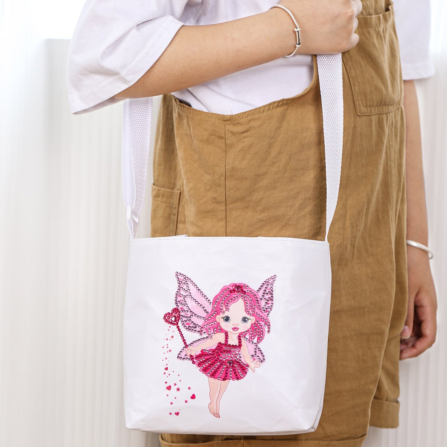 Cute Fairy Diamond Painting Tote Bag